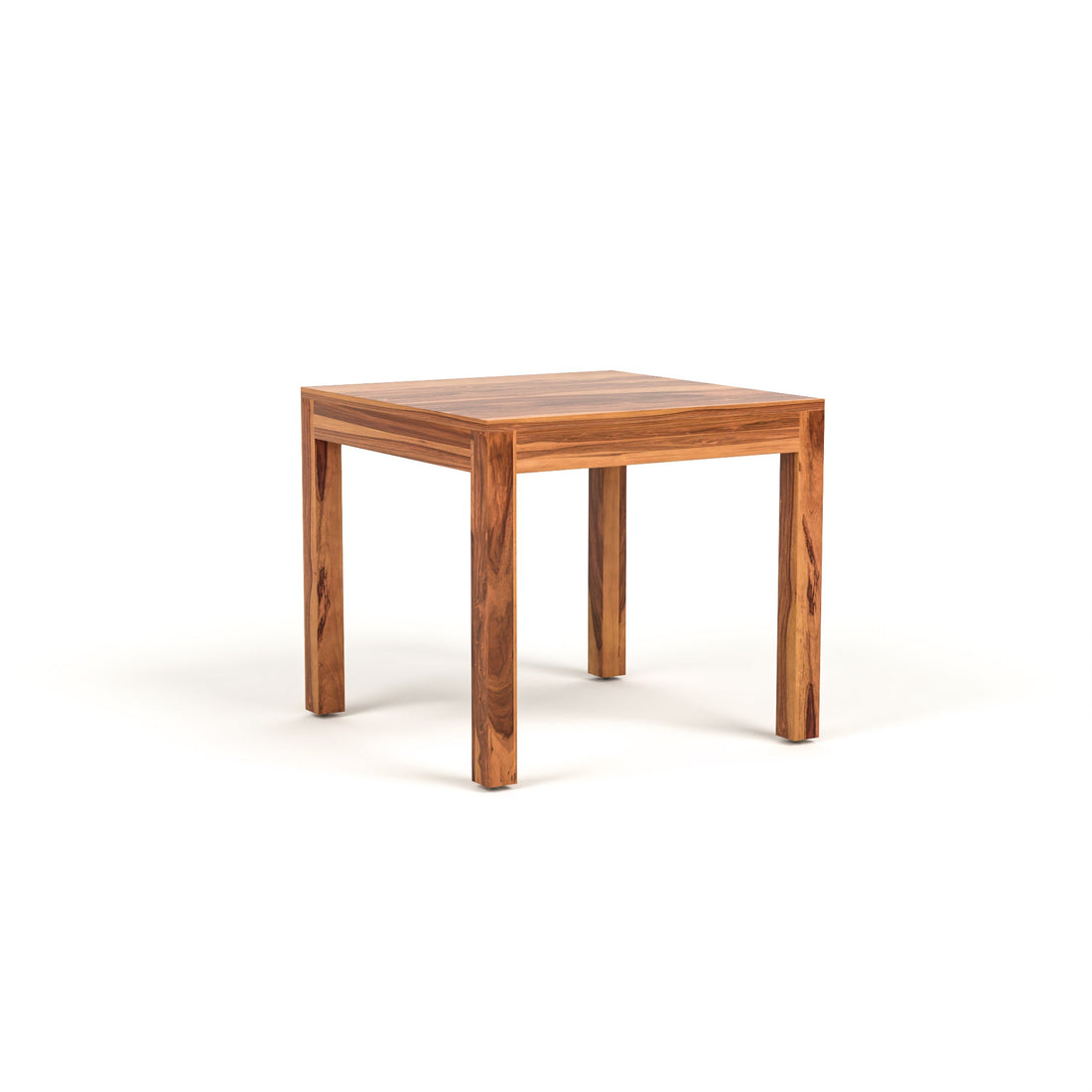 Craft D Art Sheesham Wood 2 Seater Dining Table Set (Honey Finish)
