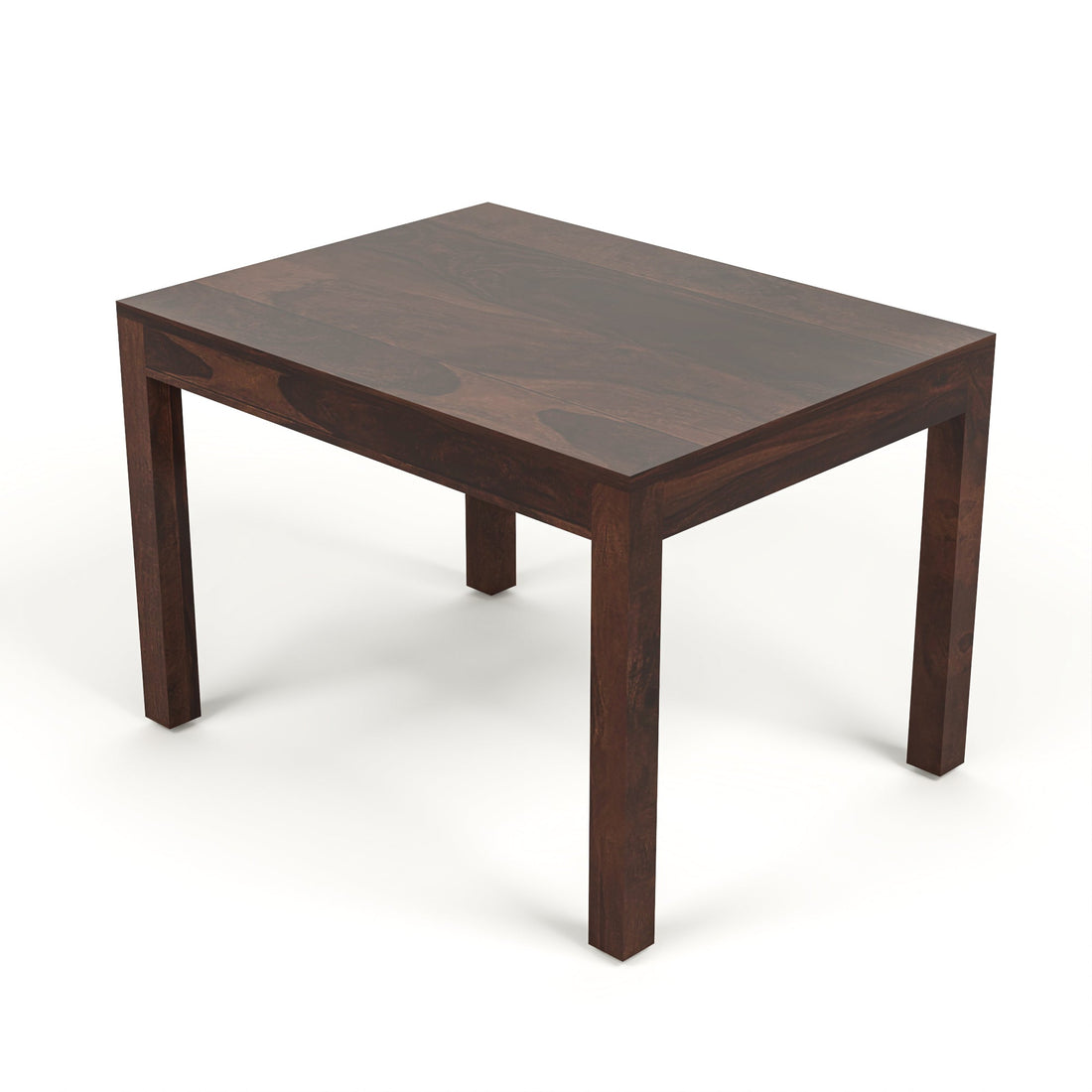 Craft D Art Sheesham Wood 4 Seater Dining Table Set (Walnut Finish)