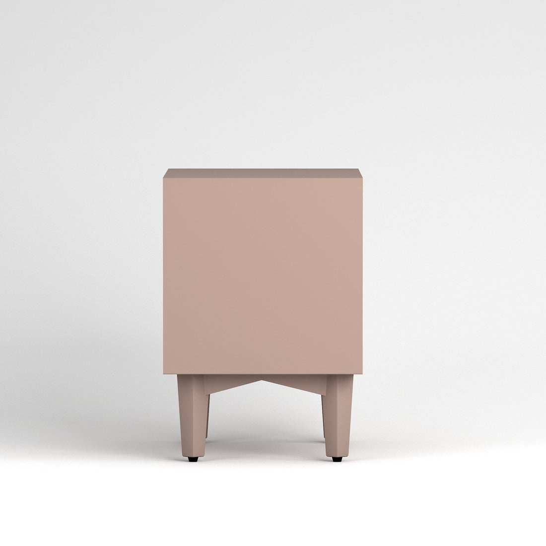 Craft D Art HDMR Premium Wood Bedside Table (Mocha Beige)