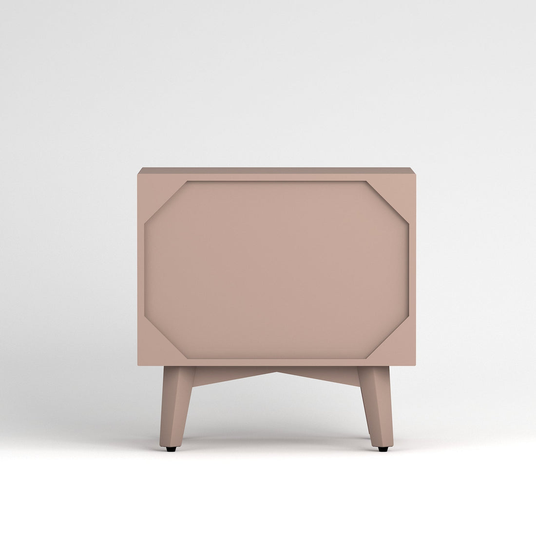 Craft D Art HDMR Premium Wood Bedside Table (Mocha Beige)