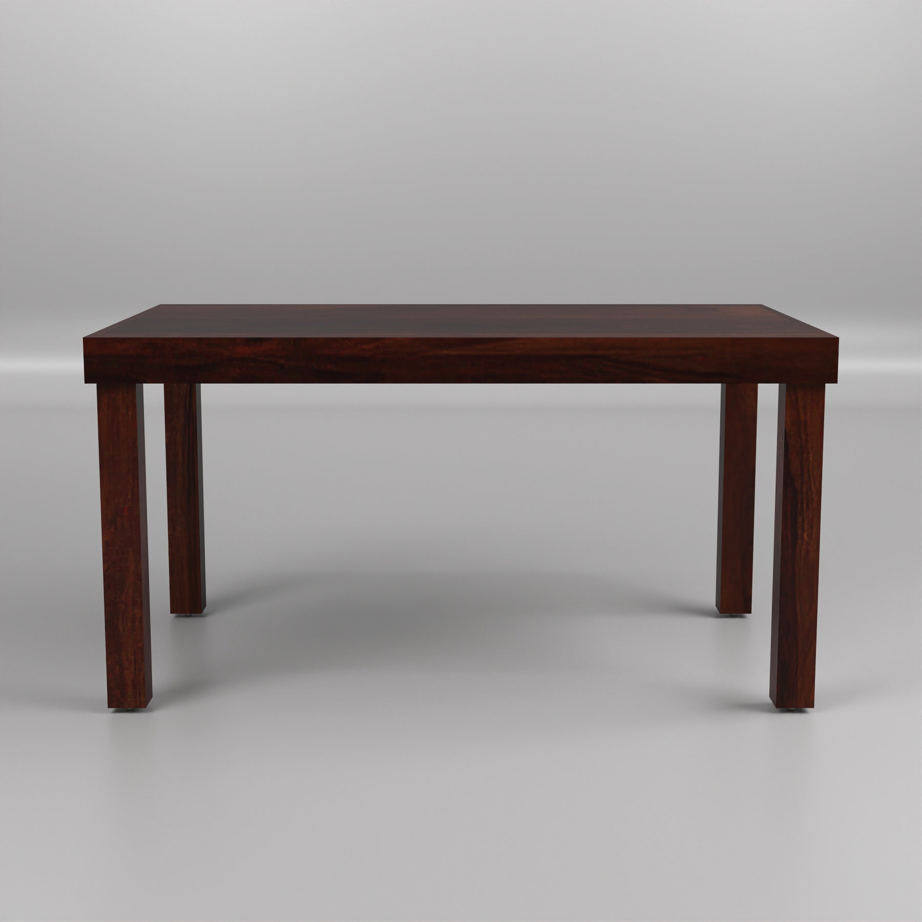Uldaris Sheesham Wood Dining Set 6 Seater (Walnut Finish)