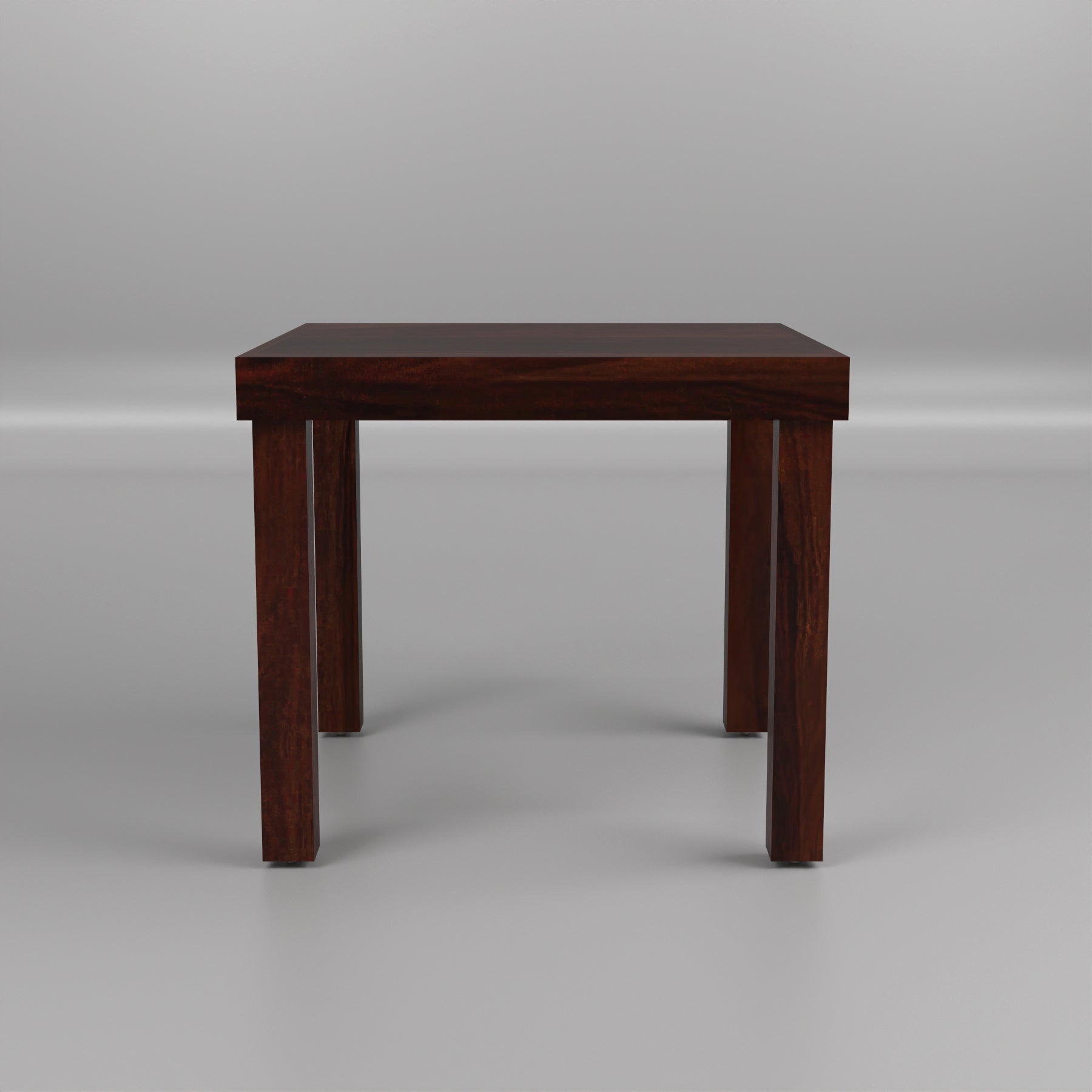 Uldaris Sheesham Wood Dining Set 4 Seater (Walnut Finish)