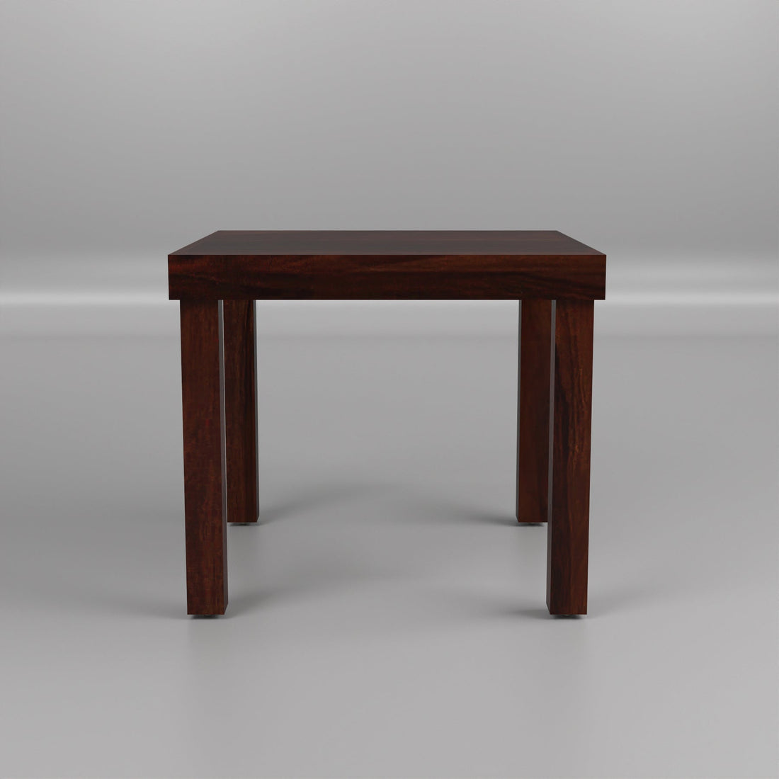 Uldaris Sheesham Wood Dining Set 4 Seater (Walnut Finish)