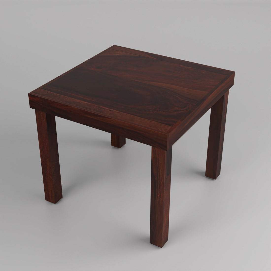 Uldaris Sheesham Wood Dining Set 4 Seater (Walnut Finish)