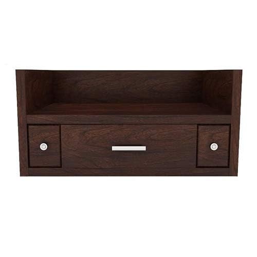 Solid Sheesham Wood Wall Mounted Temple with Storage