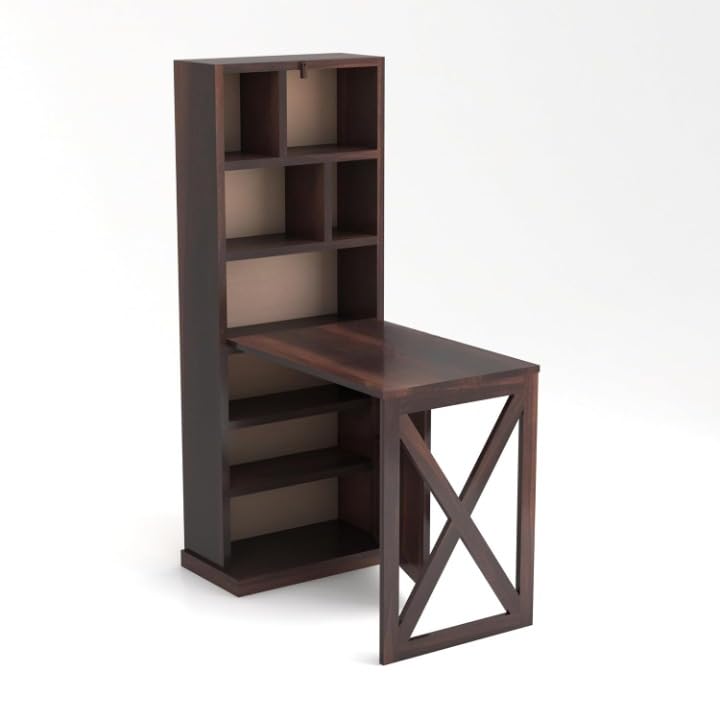 Solid Sheesham Wood Foldable Study Table