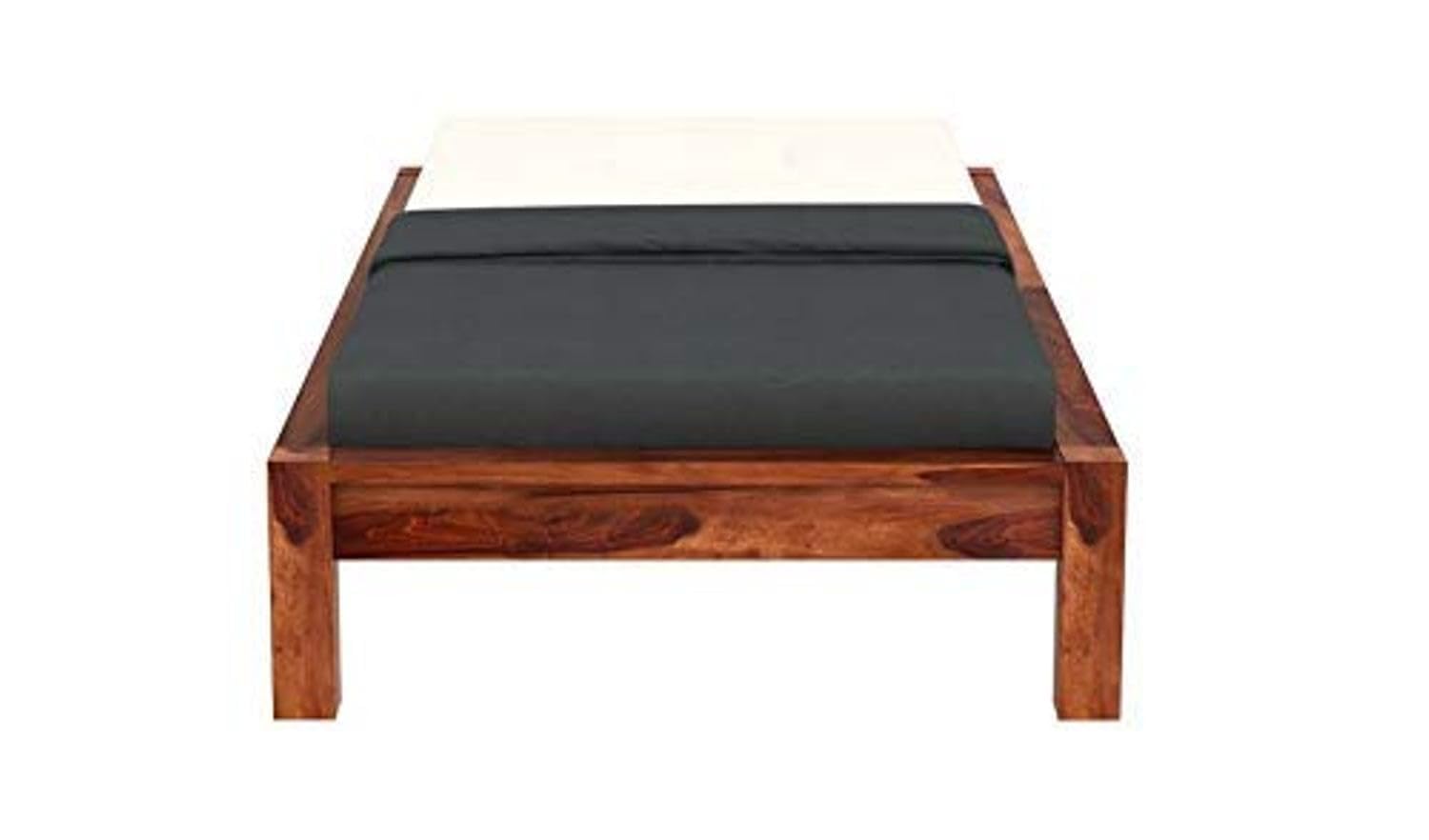 Craft D Art Sheesham Wood Single Size Bed Without Storage