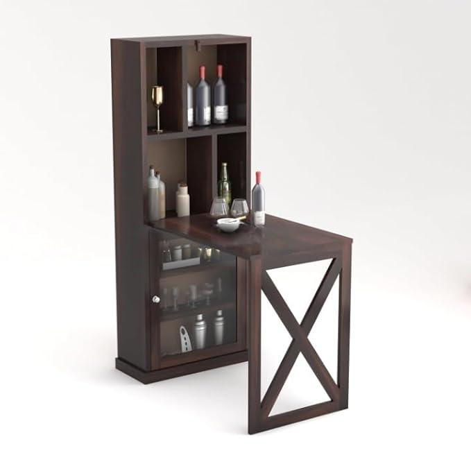 Solid Sheesham Wood Foldable Study Table
