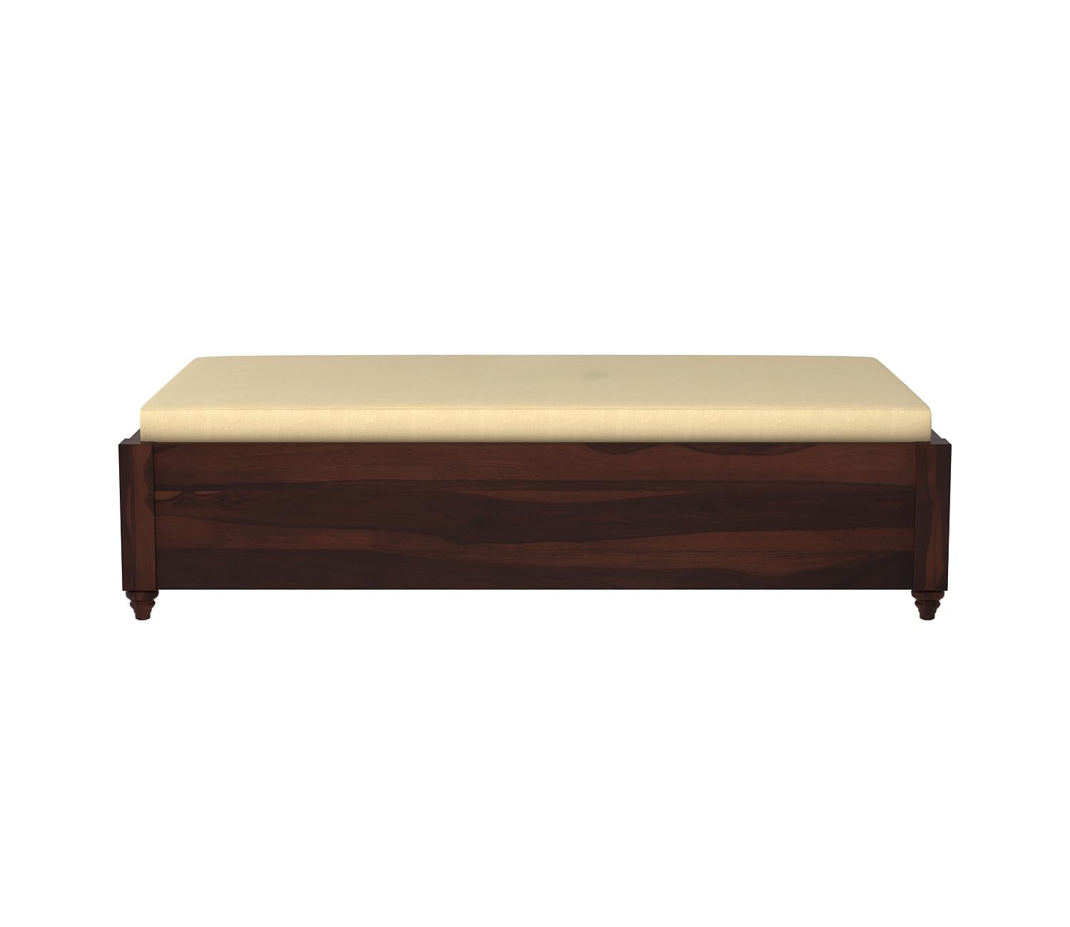 Craft D Art Solid Wood Diwan Sofa with Cushioned Seat & Bolsters