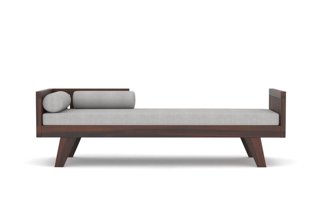 Craft D Art Solid Wood Sofa 3 Seater Sofa Diwan Bed (Without Mattress)