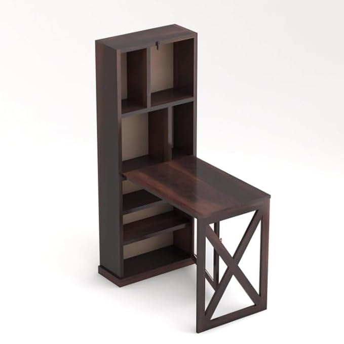 Solid Sheesham Wood Foldable Study Table