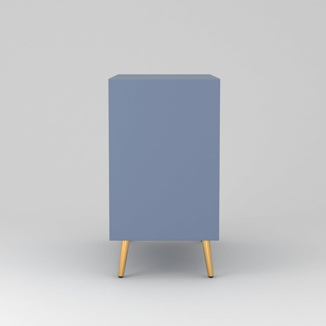 Craft D Art HDMR Premium Wood Sideboard Cabinet (Slate Blue)