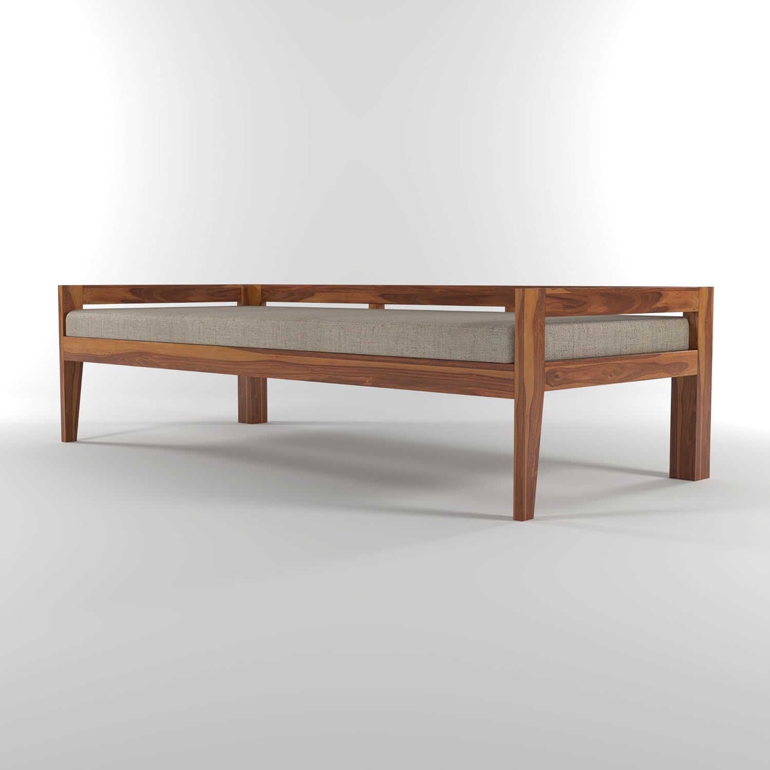 Craft D Art Solid Wood Divan Bed for Living Room