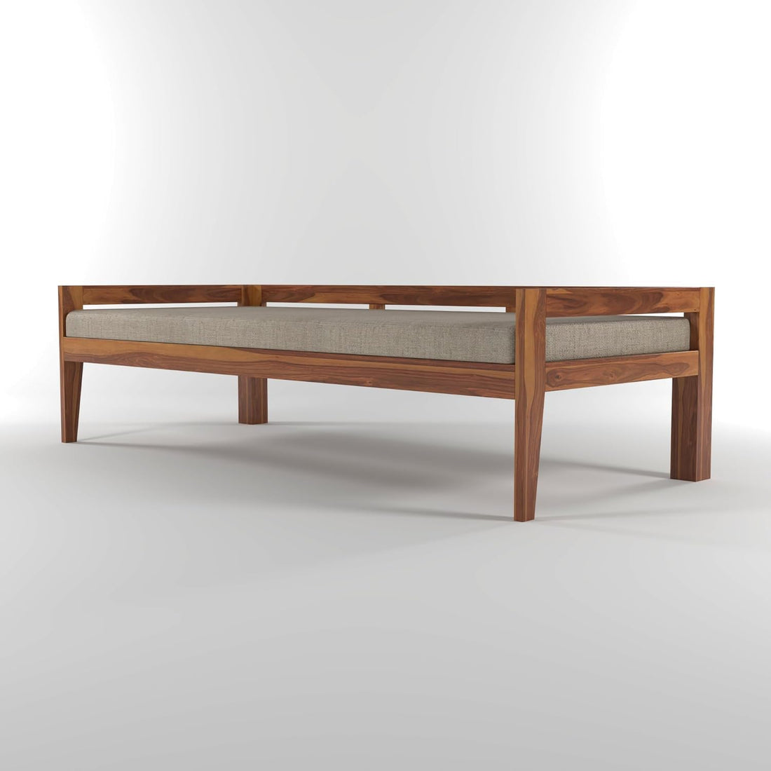 Craft D Art Solid Wood Divan Bed for Living Room