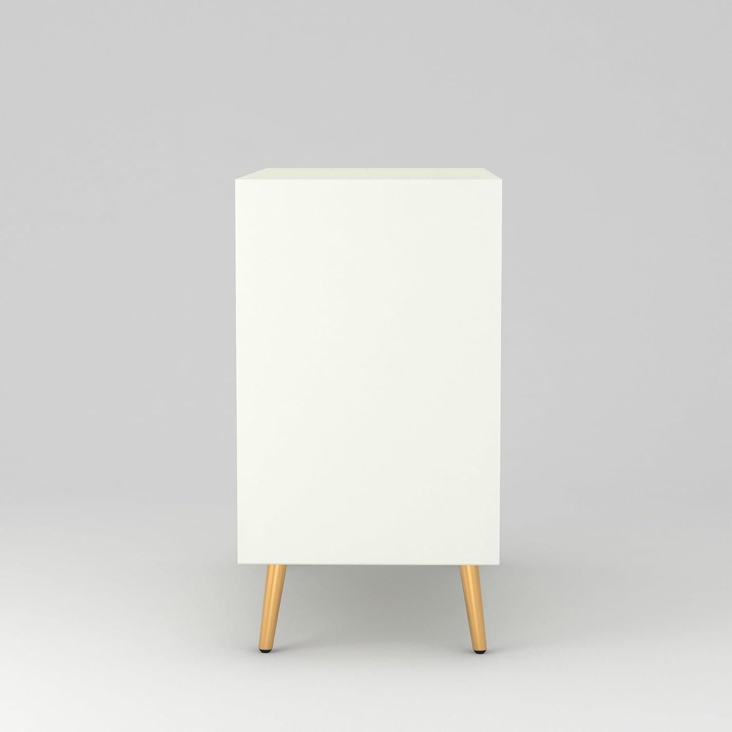 Craft D Art HDMR Premium Wood Sideboard Cabinet (White)