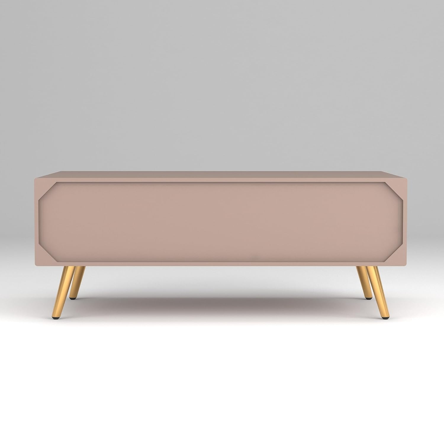 Craft D Art HDMR Premium Wood Coffee Table (Mocha Beige)