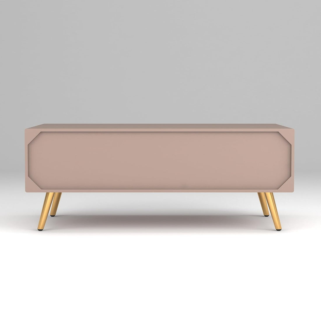 Craft D Art HDMR Premium Wood Coffee Table (Mocha Beige)