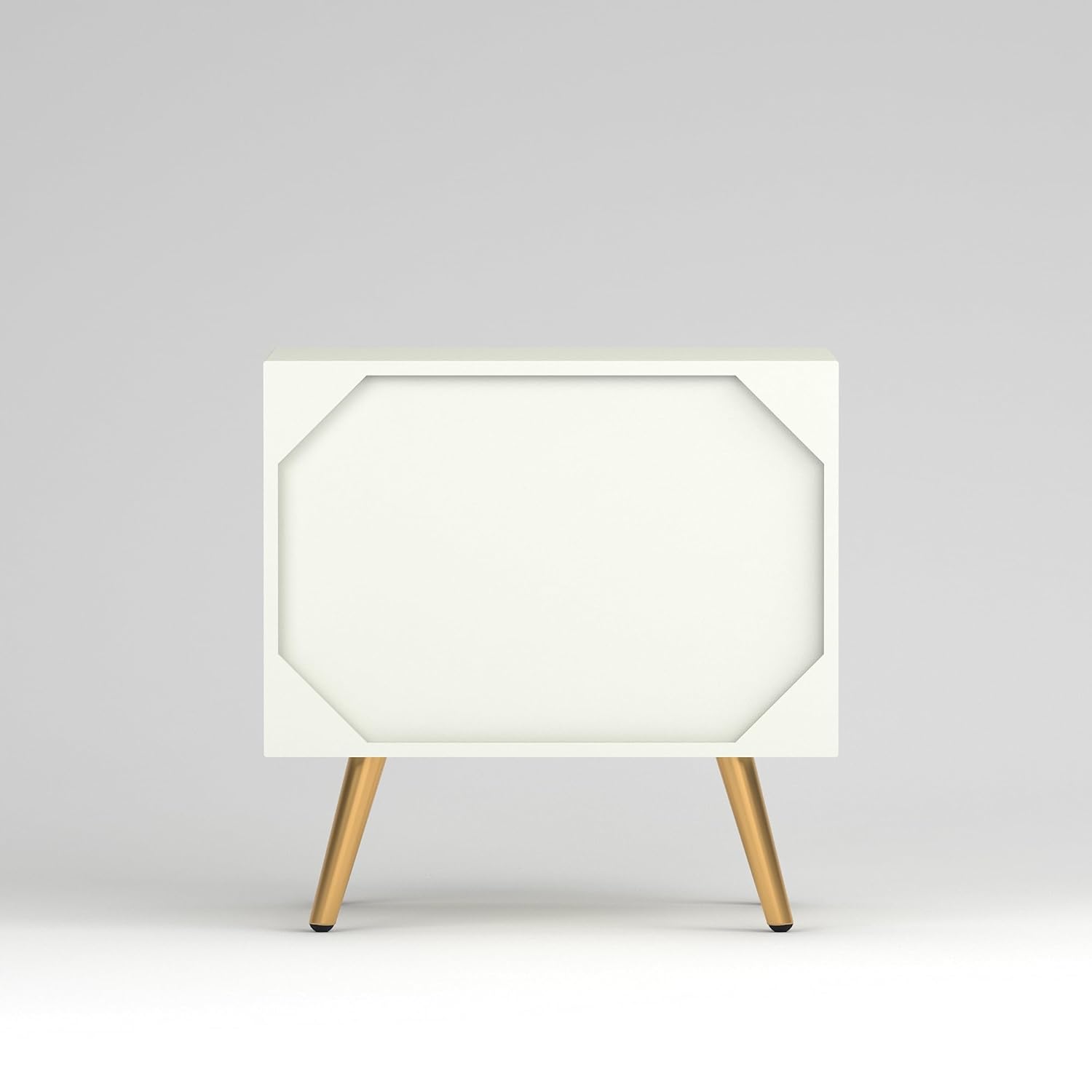 Modern White Bedside Table