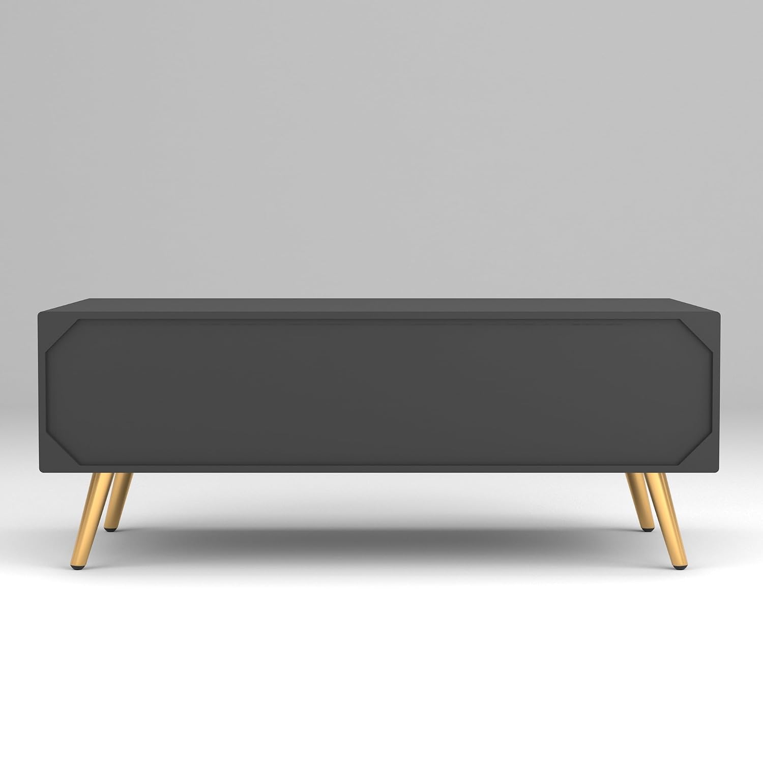 Craft D Art HDMR Premium Wood Coffee Table (Black)
