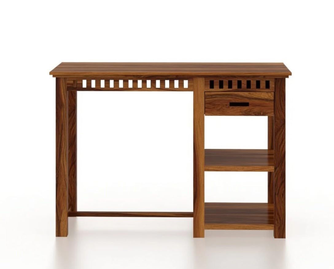 Craft D Art Sheesham Wood Study Desk with Drawer