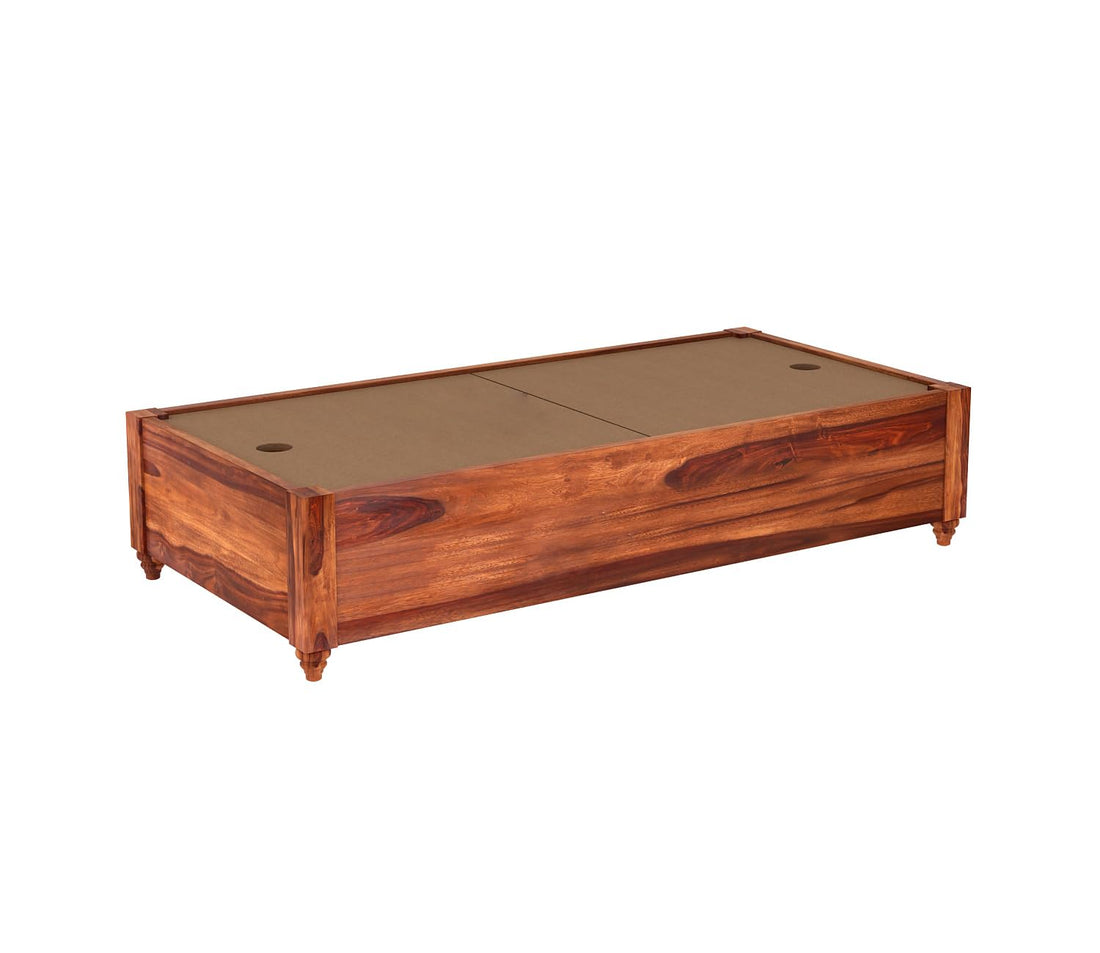 Craft D Art Solid Wood Diwan Sofa with Cushioned Seat & Bolsters
