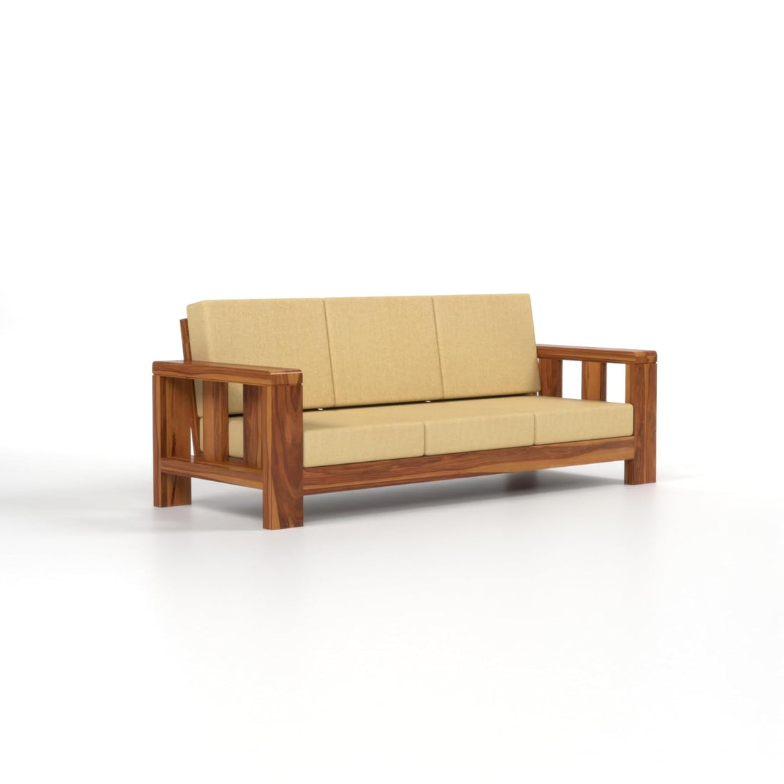 Craft D Art  Sheesham Wood Sofa Set 5 Seater Finish: Honey