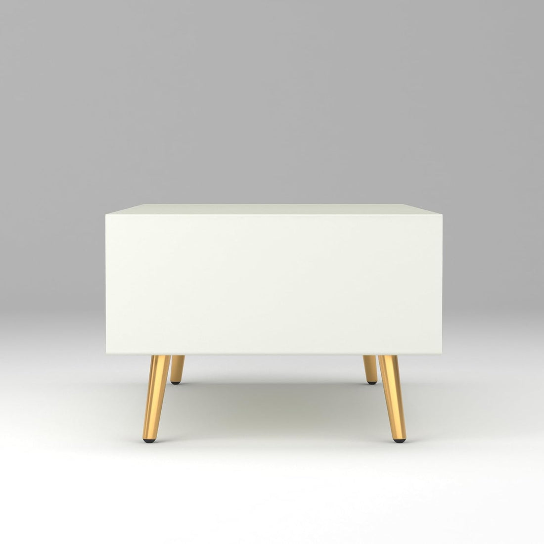 Craft D Art HDMR Premium Wood Coffee Table (White)