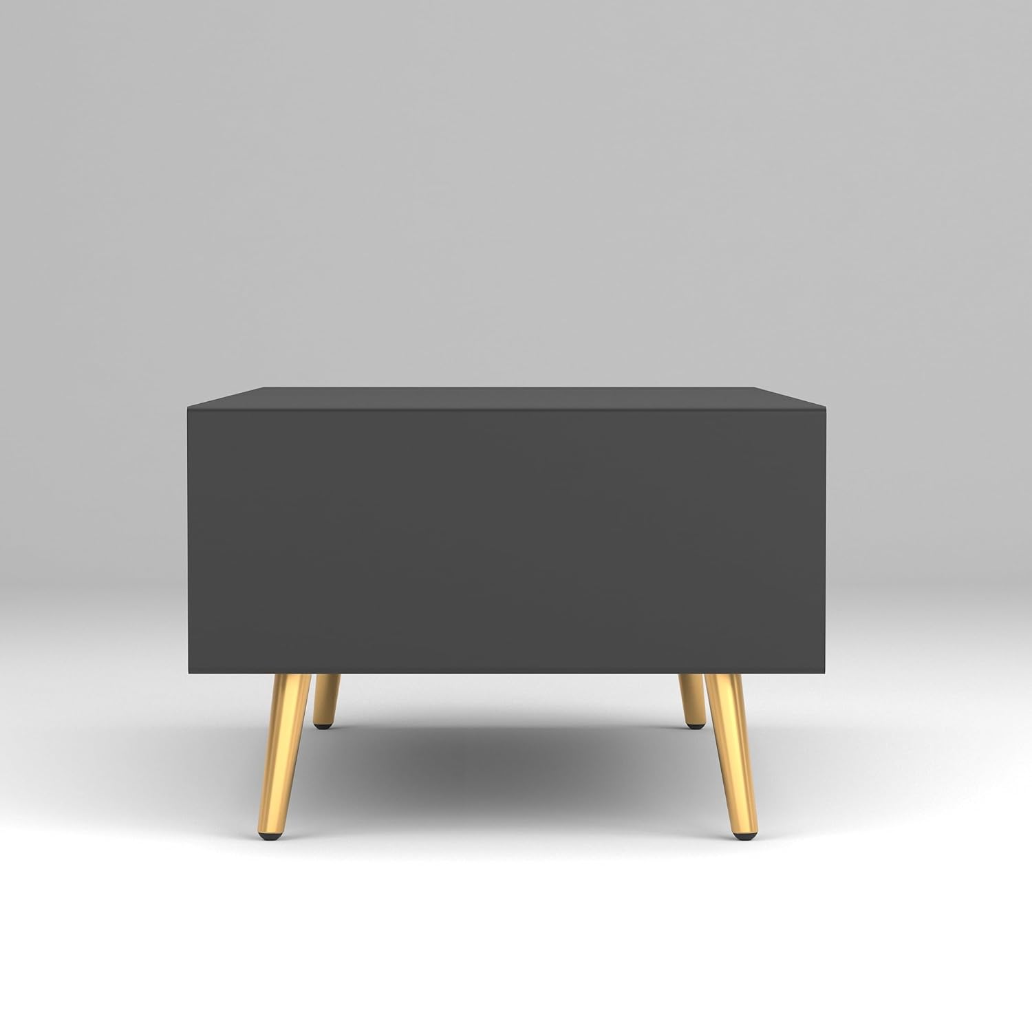 Craft D Art HDMR Premium Wood Coffee Table (Black)