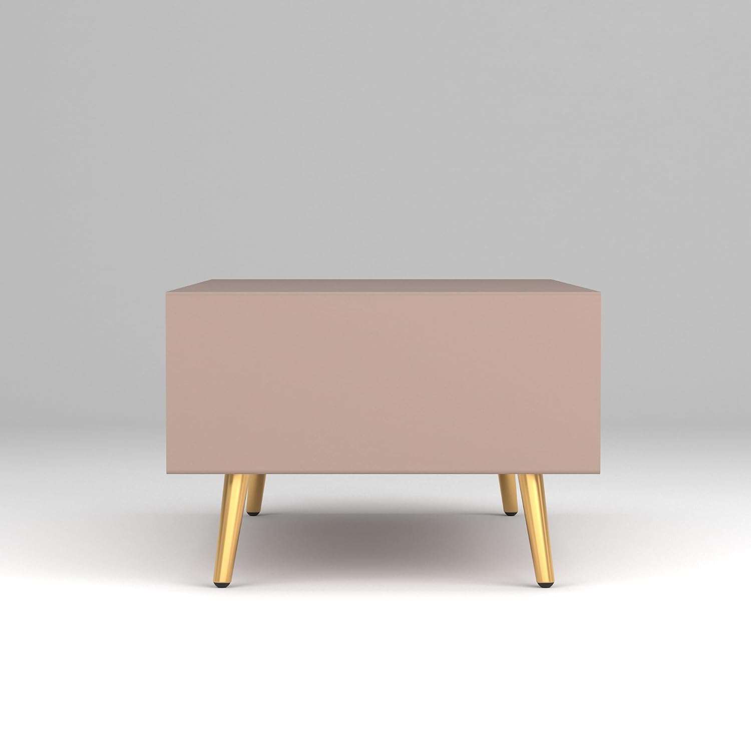 Craft D Art HDMR Premium Wood Coffee Table (Mocha Beige)
