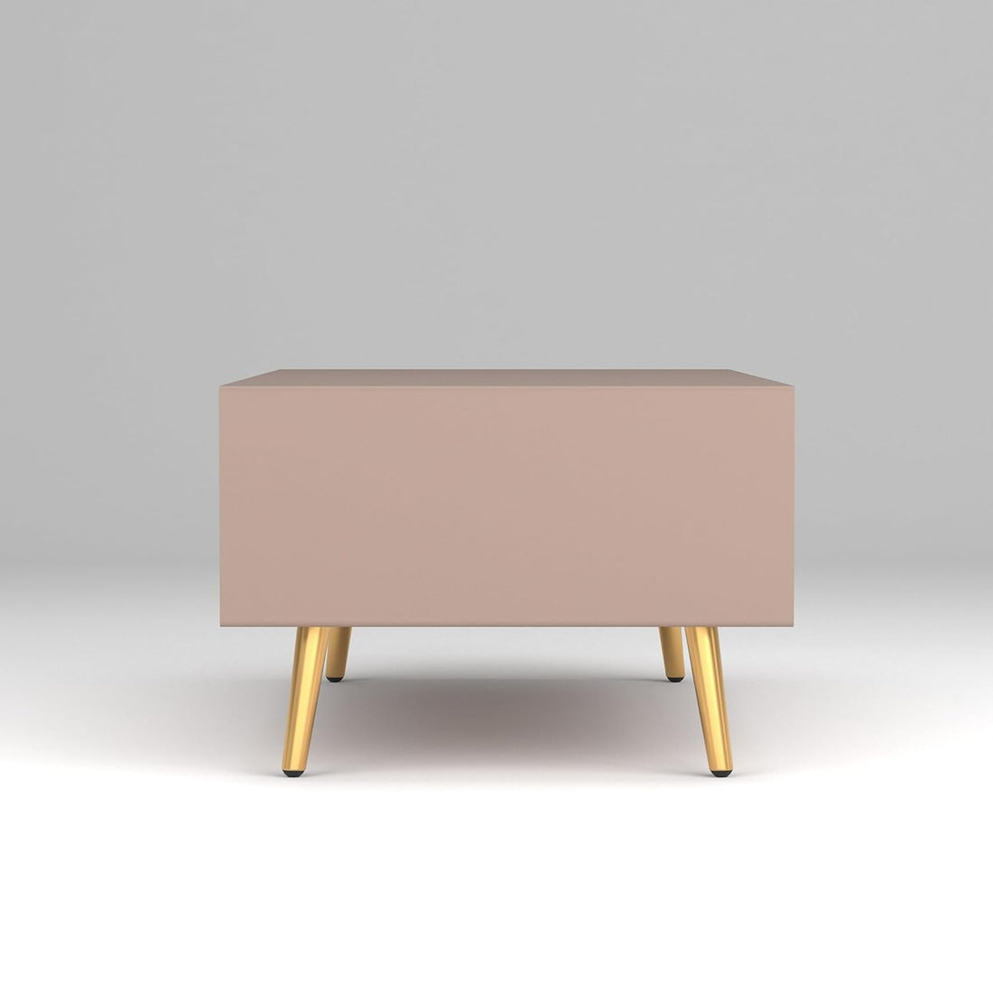 Craft D Art HDMR Premium Wood Coffee Table (Mocha Beige)