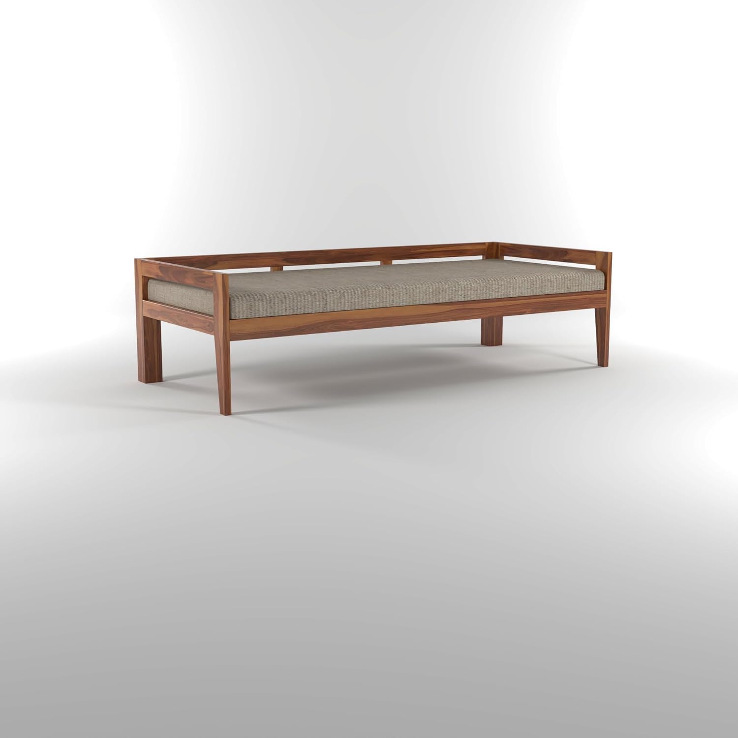 Craft D Art Solid Wood Divan Bed for Living Room