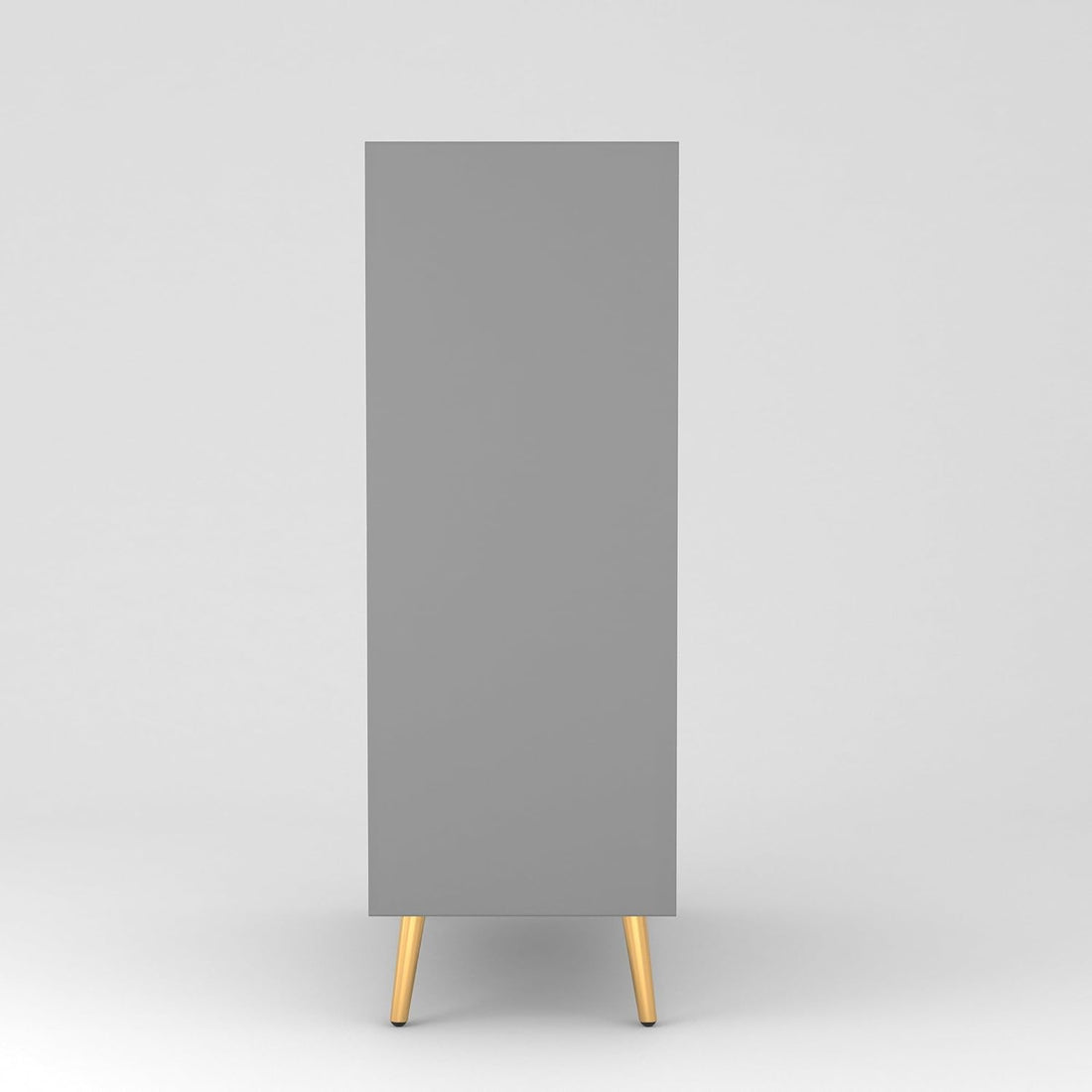 Craft D Art HDMR Premium Wood Sideboard Cabinet (Grey)
