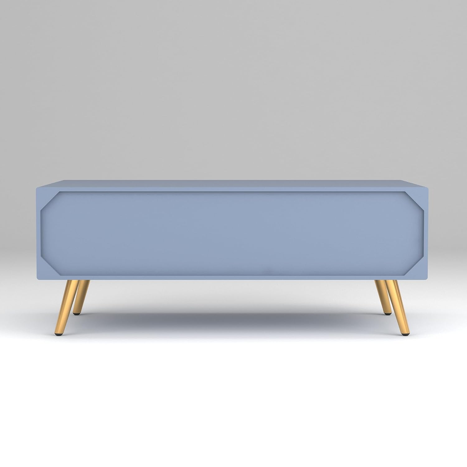Craft D Art HDMR Premium Wood Coffee Table (Slate Blue)