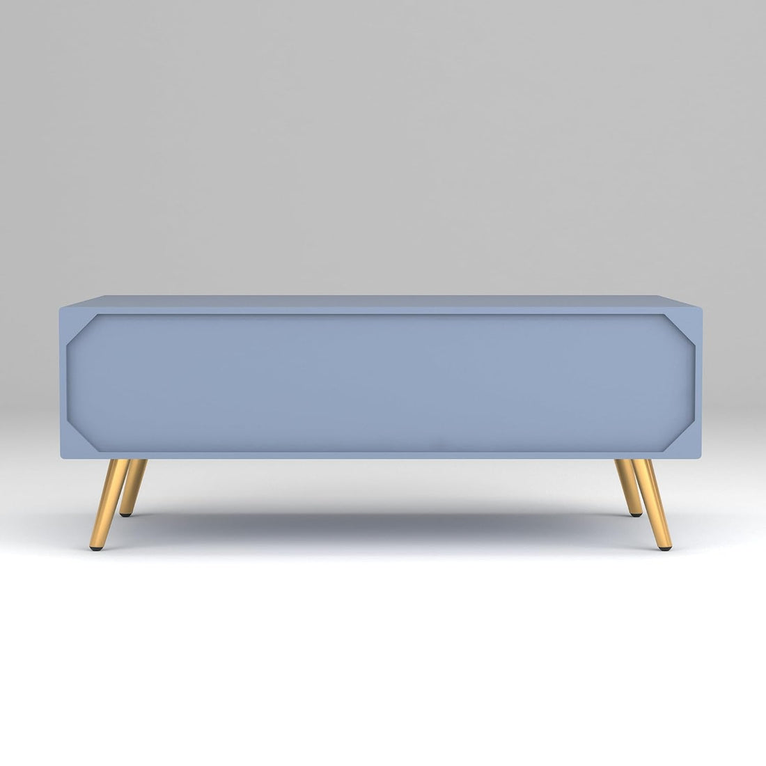 Craft D Art HDMR Premium Wood Coffee Table (Slate Blue)