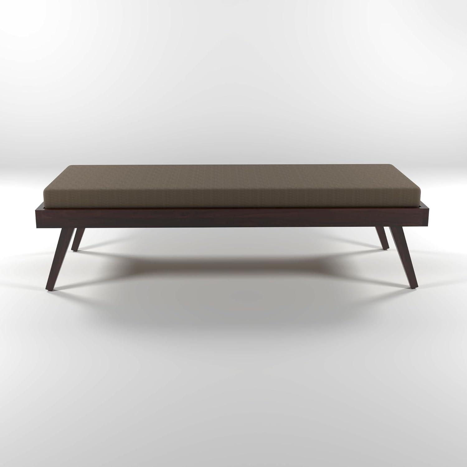 Craft D Art Solid Wood Sofa 3 Seater Sofa Diwan Bed (Without Mattress)