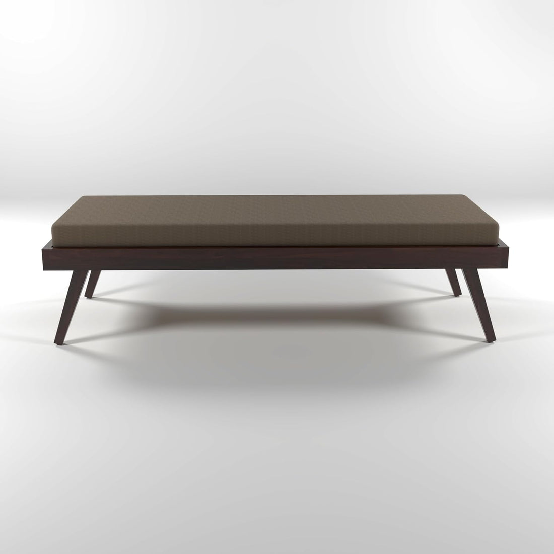 Craft D Art Solid Wood Sofa 3 Seater Sofa Diwan Bed (Without Mattress)