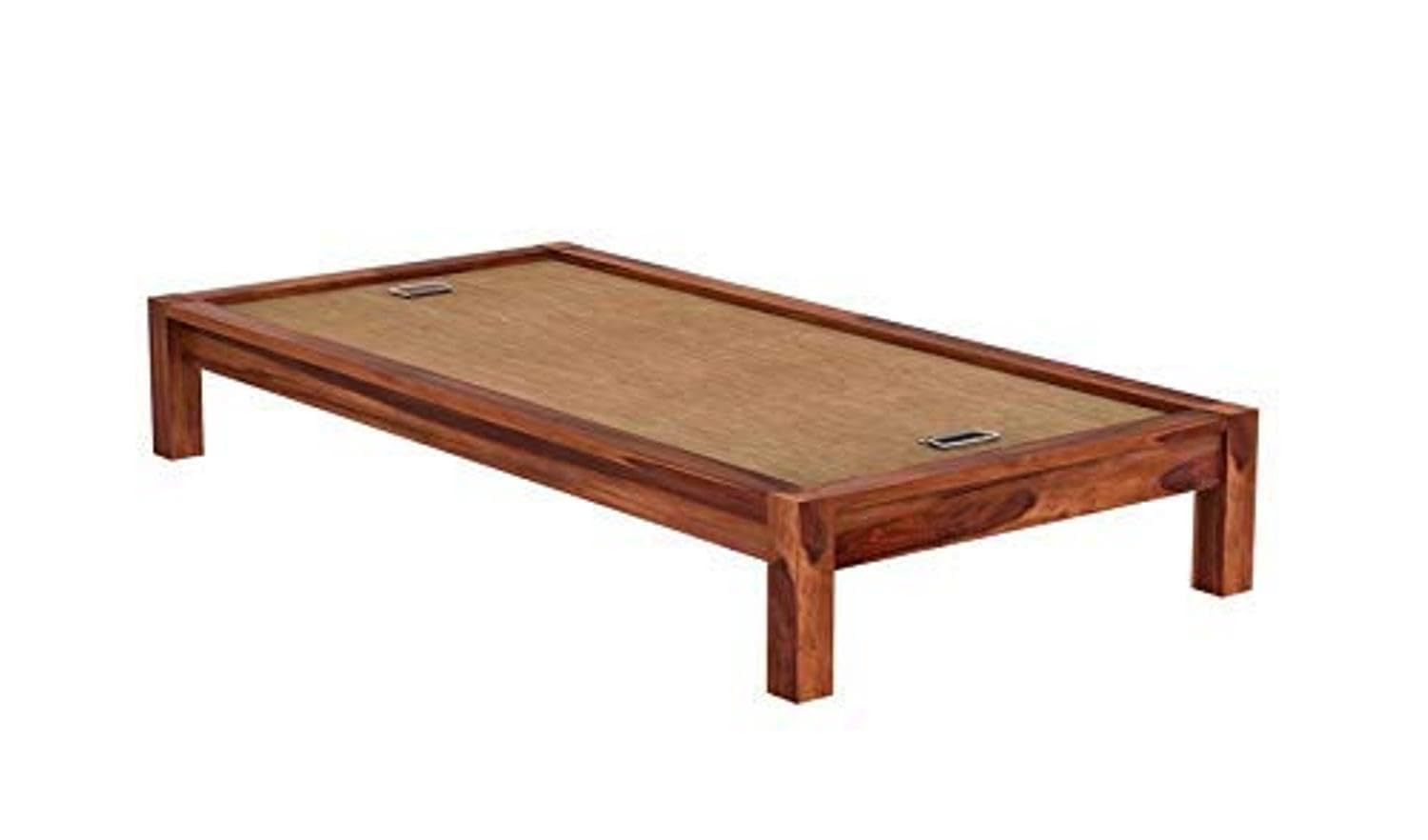 Craft D Art Sheesham Wood Single Size Bed Without Storage