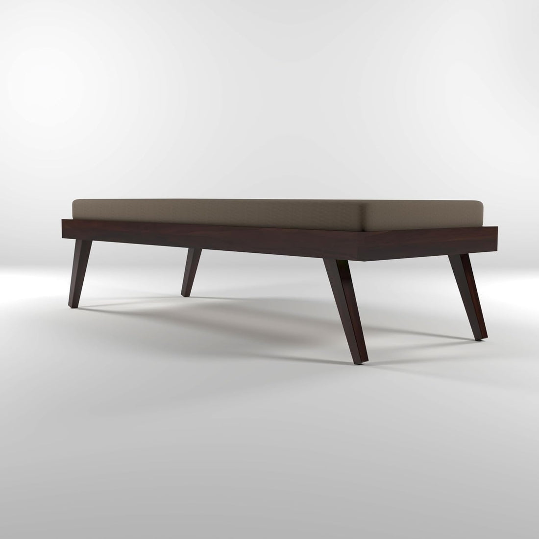 Craft D Art Solid Wood Sofa 3 Seater Sofa Diwan Bed (Without Mattress)