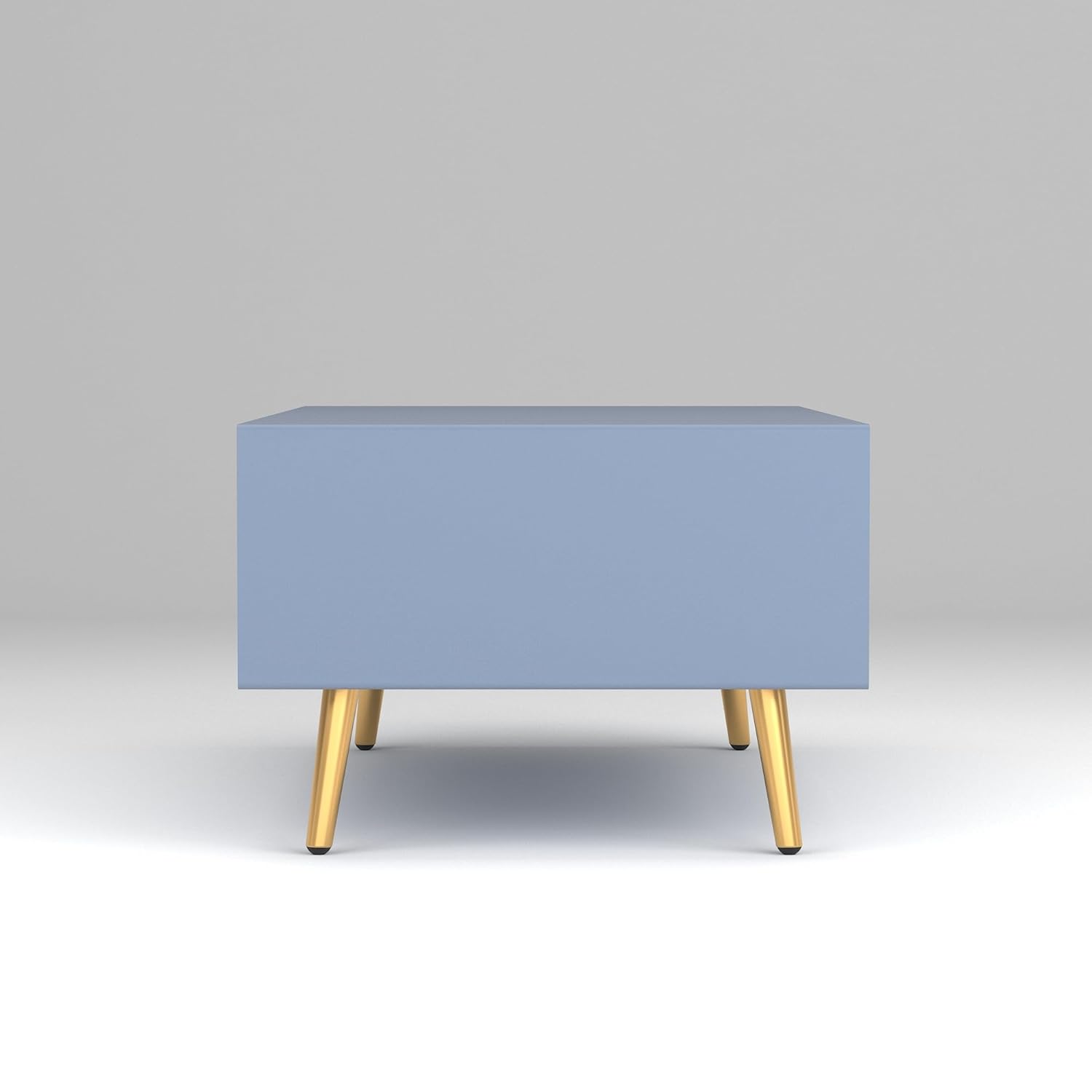Craft D Art HDMR Premium Wood Coffee Table (Slate Blue)