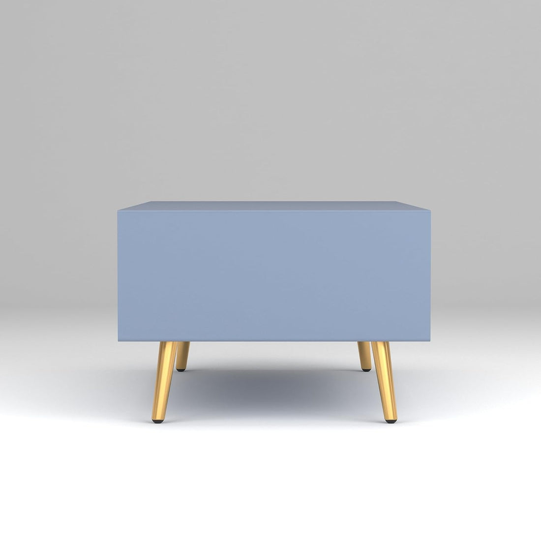 Craft D Art HDMR Premium Wood Coffee Table (Slate Blue)