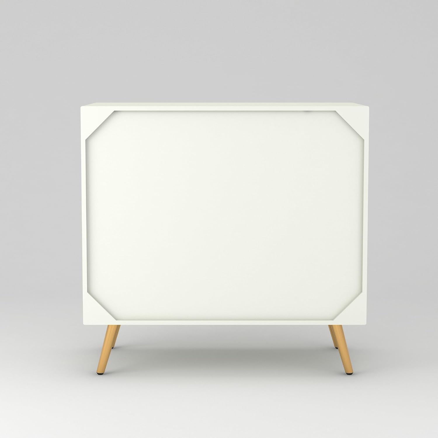 Craft D Art HDMR Premium Wood Sideboard Cabinet (White)