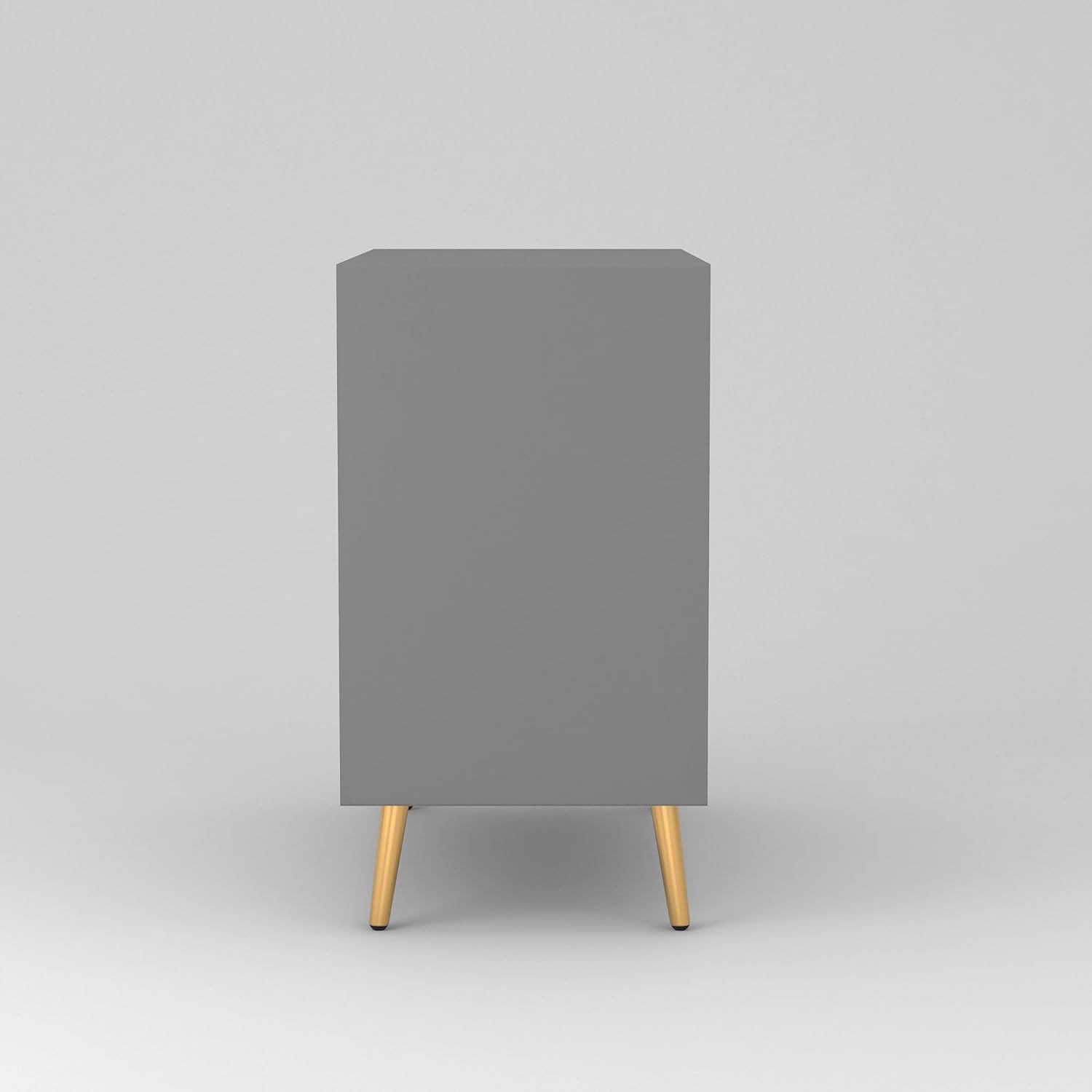 Craft D Art HDMR Premium Wood Sideboard Cabinet (Grey)