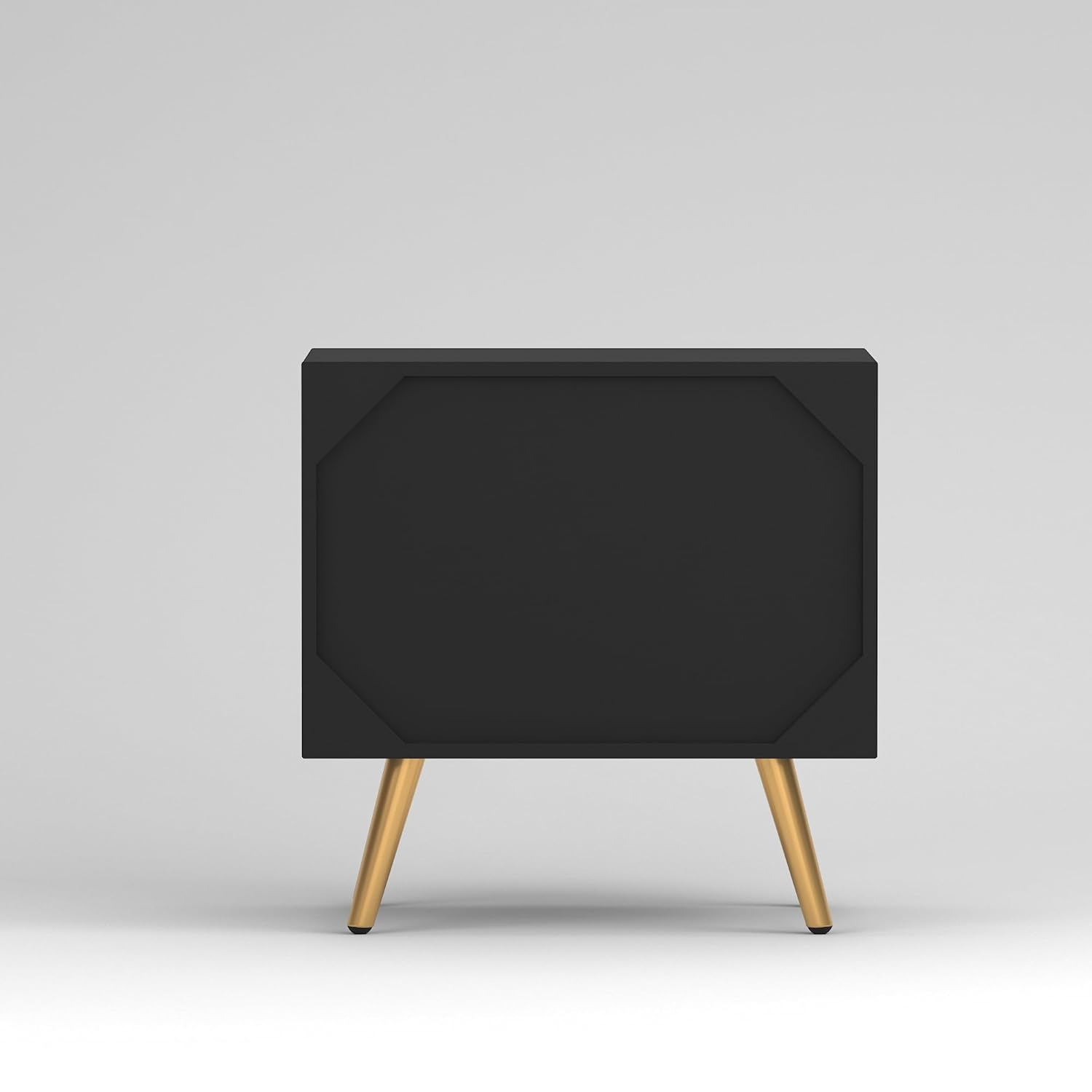 Modern Black Bedside Table