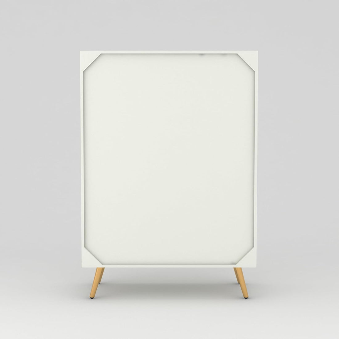 Craft D Art HDMR Premium Wood Sideboard Cabinet (White)