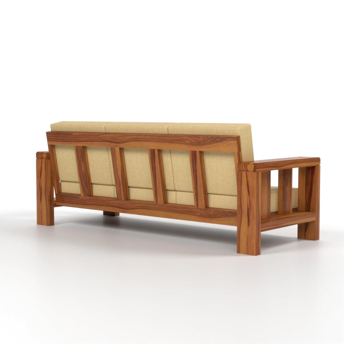 Craft D Art  Sheesham Wood Sofa Set 5 Seater Finish: Honey
