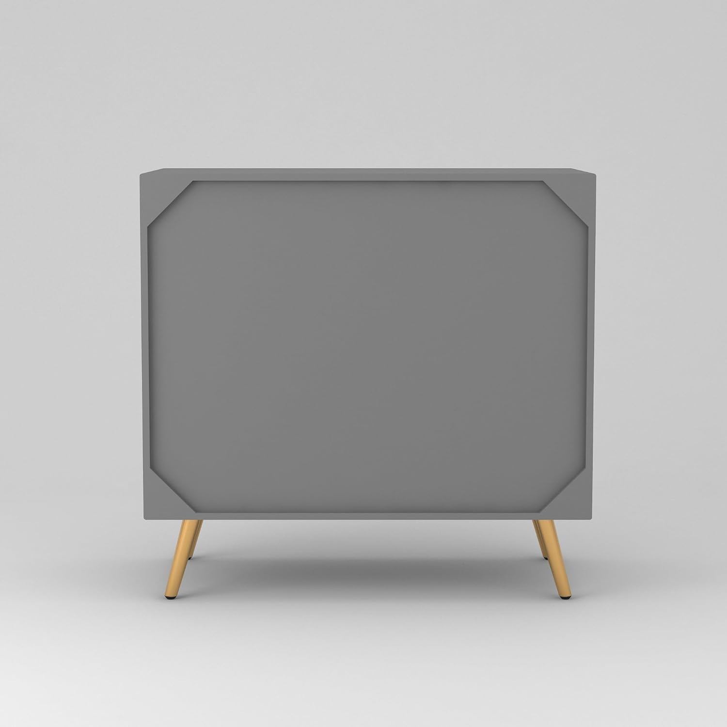 Craft D Art HDMR Premium Wood Sideboard Cabinet (Grey)