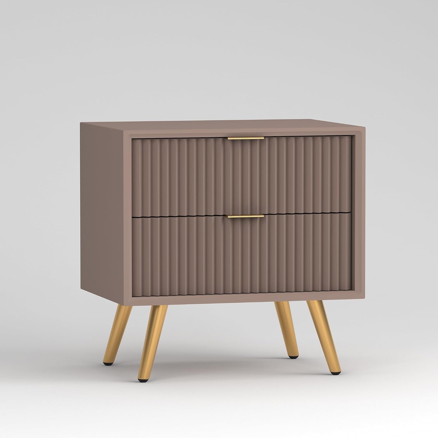 Modern Brown Bedside Table