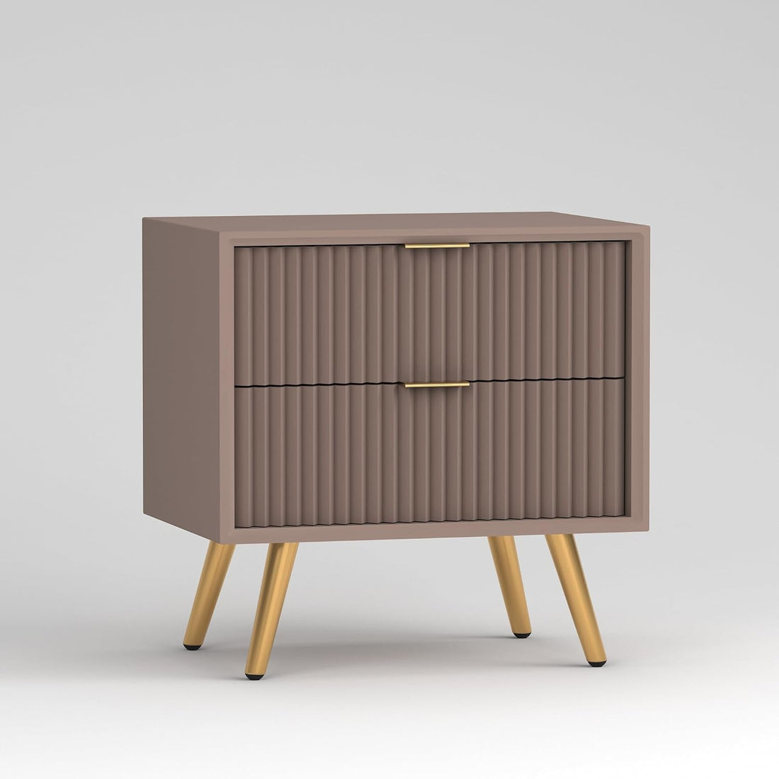 Modern Brown Bedside Table