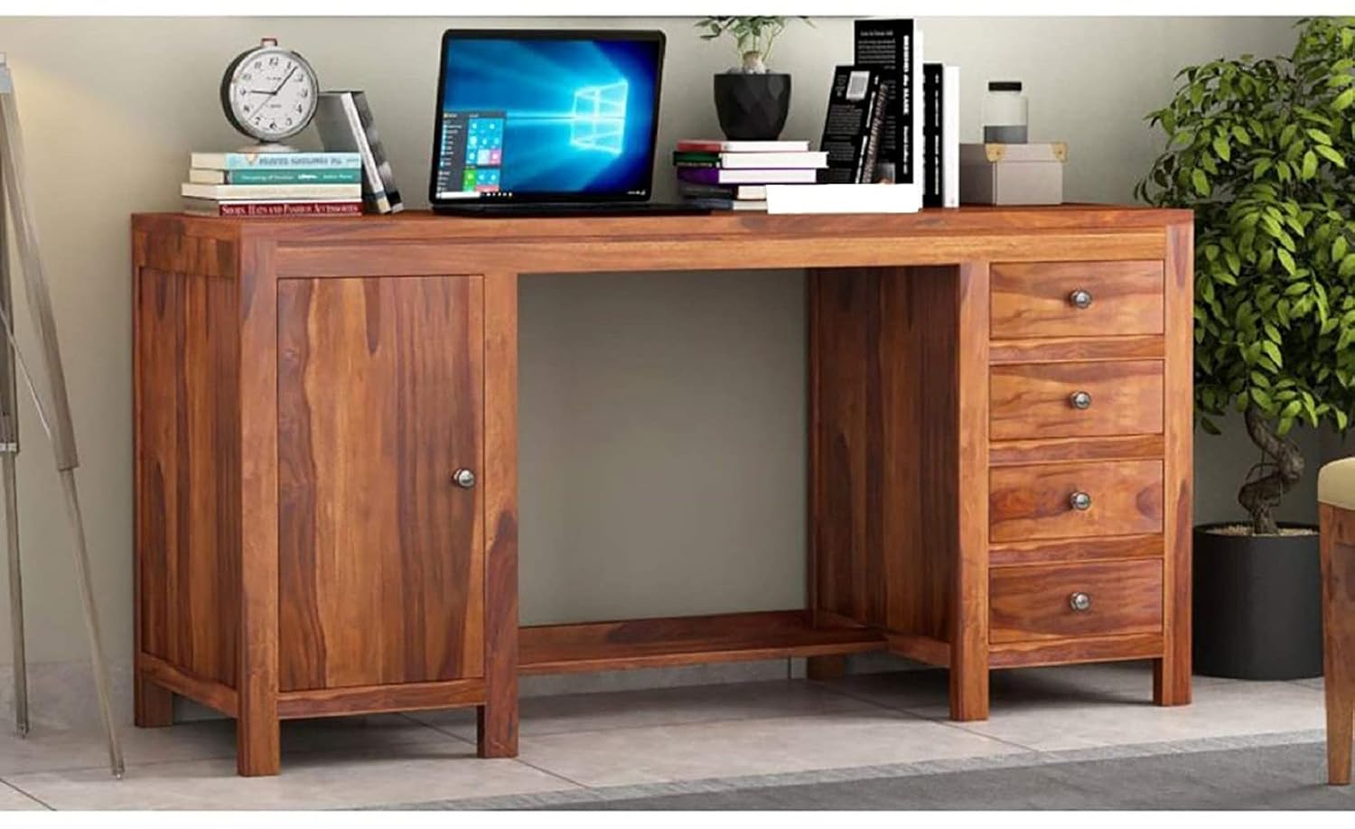 Solid Sheesham Wood Writing Study Table