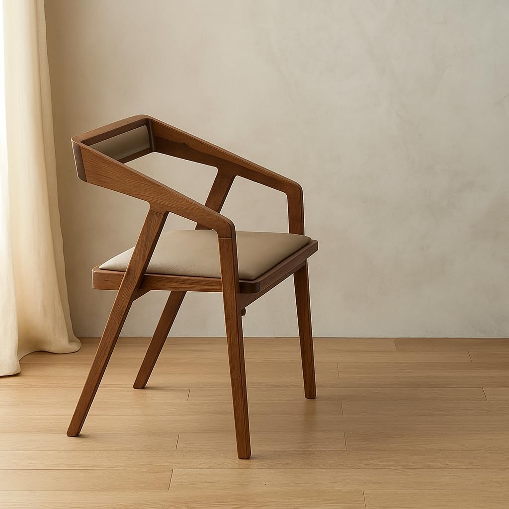 Wood Chair Set of 1 for Living Room